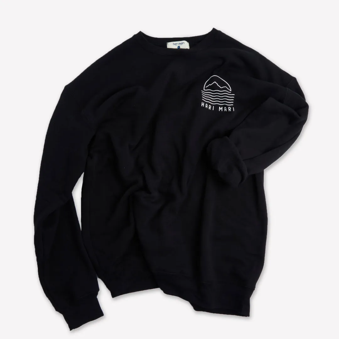 Hot Sun & Sea Fleece Crewneck Women Tops|Tops