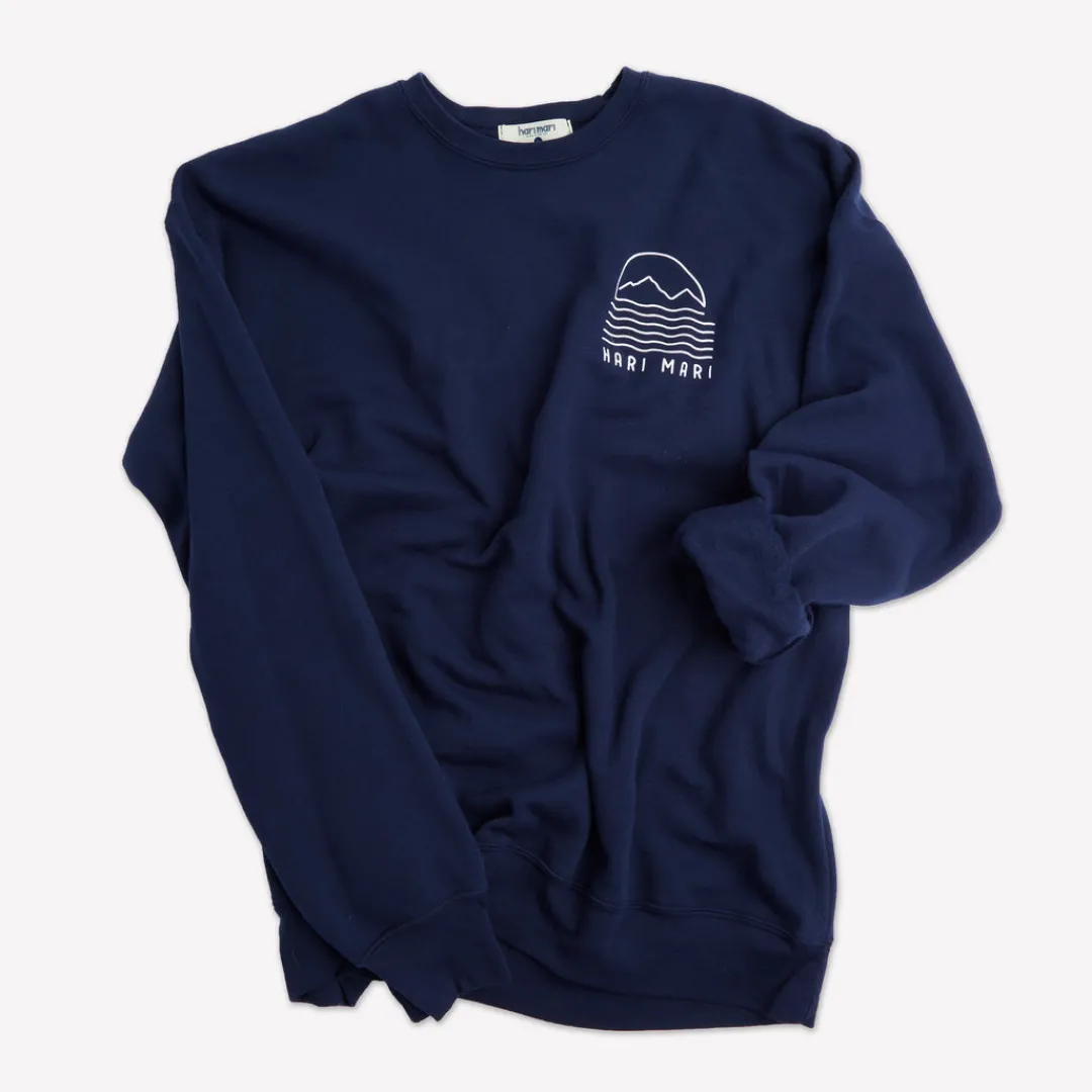 Hot Sun & Sea Fleece Crewneck Women Tops|Tops