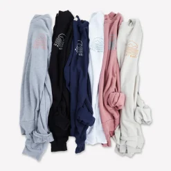 Hot Sun & Sea Fleece Crewneck Women Tops|Tops