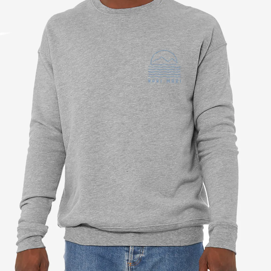 Online Sun & Sea Fleece Crewneck Women Tops|Tops